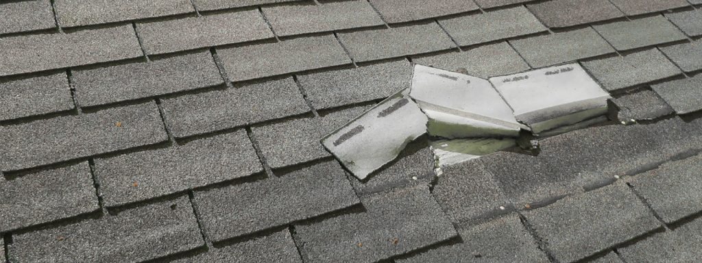 Hail Storm Roof Damage Banner