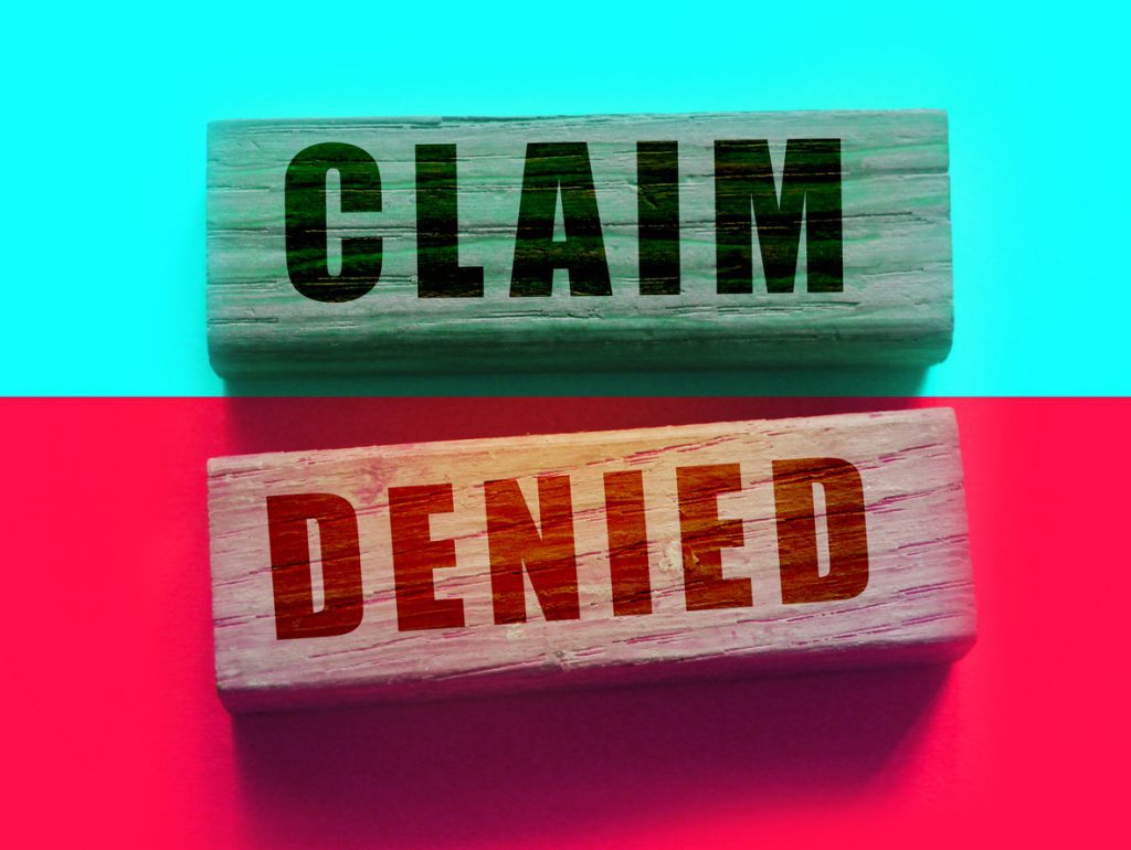 why would a water damage claim be denied​